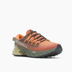 Trailrunning Schoen Merrell Men Agility Peak 4 GTX Exuberance Olive -Hanwag Winkel j067345 4