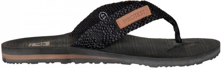 Slipper Protest Men Haiti Slaps True Black 4 Slipper Protest Men Haiti Slaps True Black - Afbeelding 2