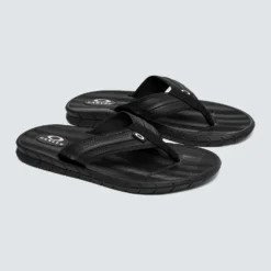 Slipper Oakley Men Pier Ellipse Flip Flop Blackout -Hanwag Winkel trurturtu