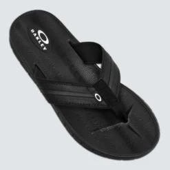 Slipper Oakley Men Pier Ellipse Flip Flop Blackout -Hanwag Winkel tyktkk