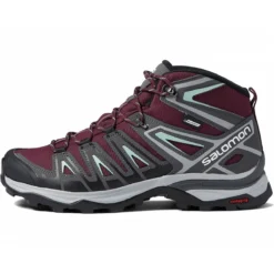 Wandelschoen Salomon Women X Ultra Pioneer Mid GTX Wine Tasting Magnet Granite Green 10 Wandelschoen Salomon Women X Ultra Pioneer Mid GTX Wine Tasting Magnet Granite Green -Hanwag Winkel x ultra pioneer mid gtx w 2